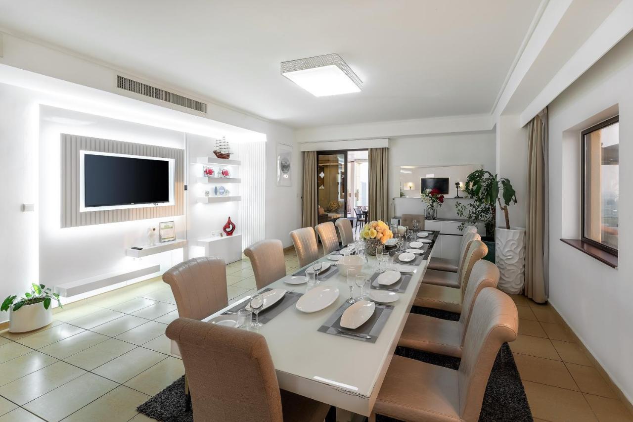 Dubai Jbr Amaz Penthouse Front Sea 5 Plus 1 Bdr Private Climatized Pool Exterior photo