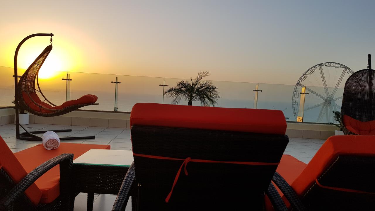 Dubai Jbr Amaz Penthouse Front Sea 5 Plus 1 Bdr Private Climatized Pool Exterior photo